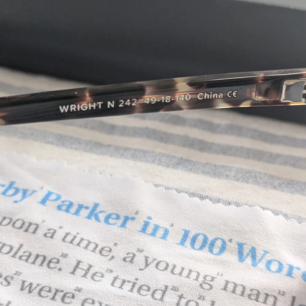 Warby Parker Black Sunglasses